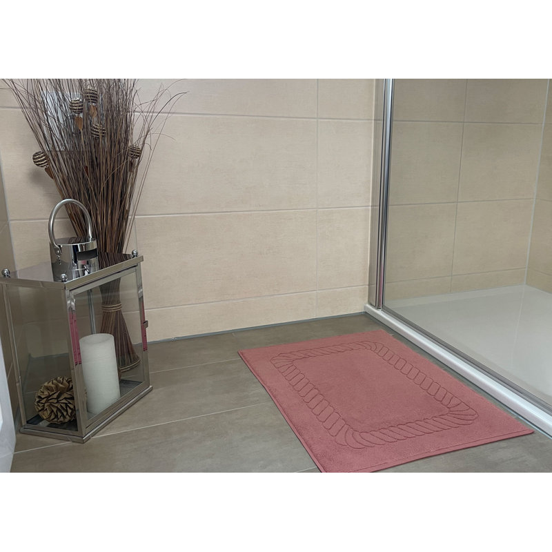 Bath Rug, Antique Pink