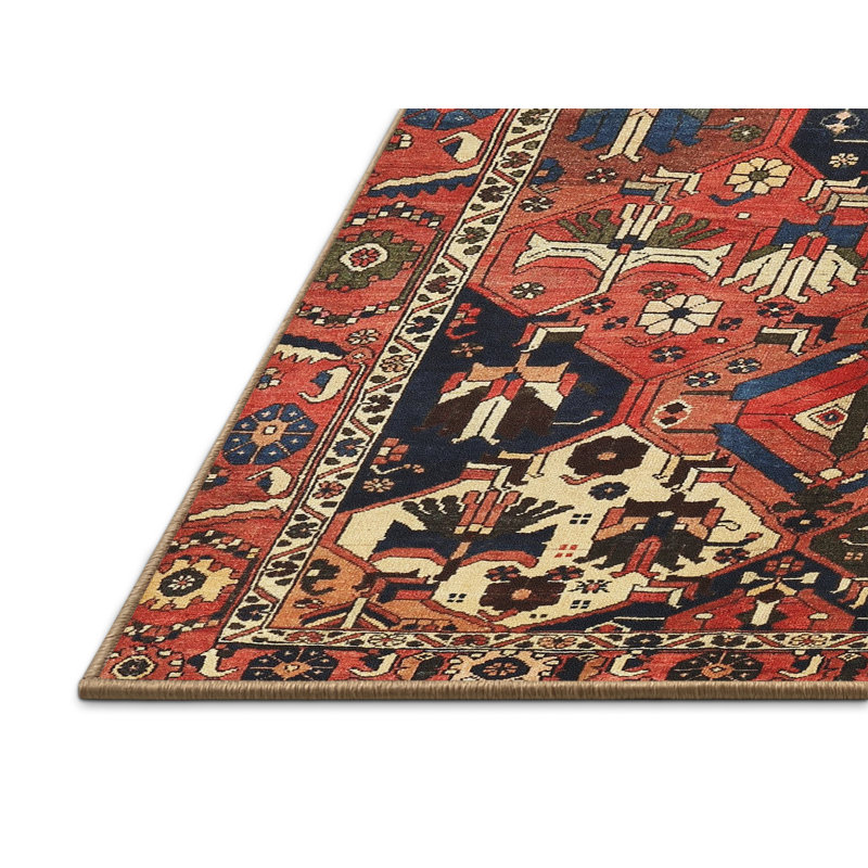 Oriental Indoor Rug, Rectangle 2' x 4'