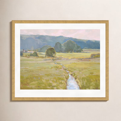 Summer Pasture II Painting by Stephen Calcasola