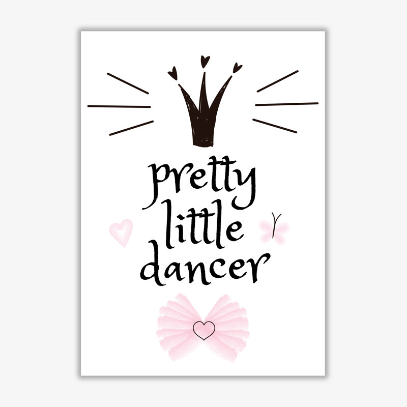 Pretty Little Dancer - Painting, No Frame, 85 cm H x 60 cm W x 1 cm D
