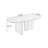 Nut-brown Rectangular Solid Wood Dining Table-99135415