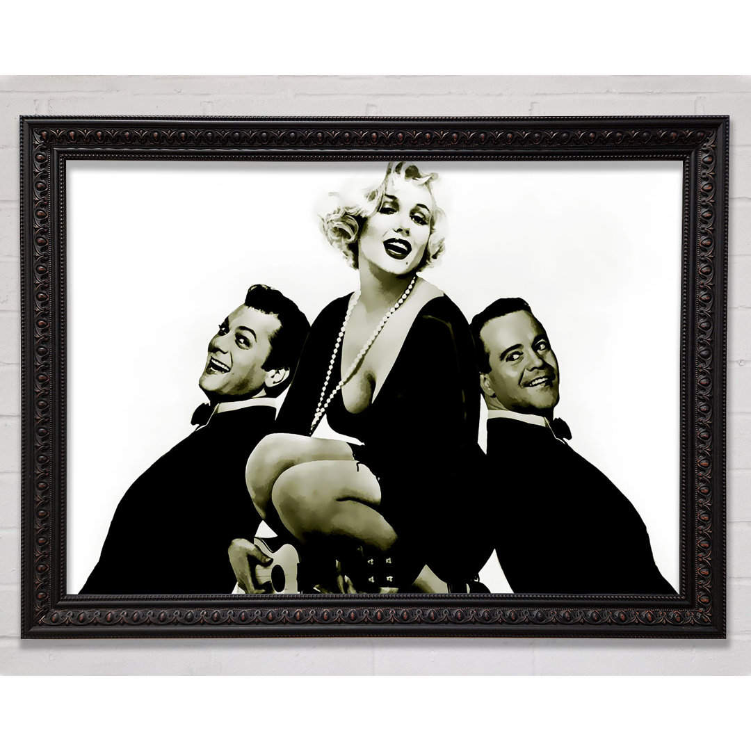 Marilyn Monroe und die Jungs - Druck