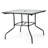 Kimberlyn Square Glass Outdoor Dining Table Yes , 35 " W 35 " D