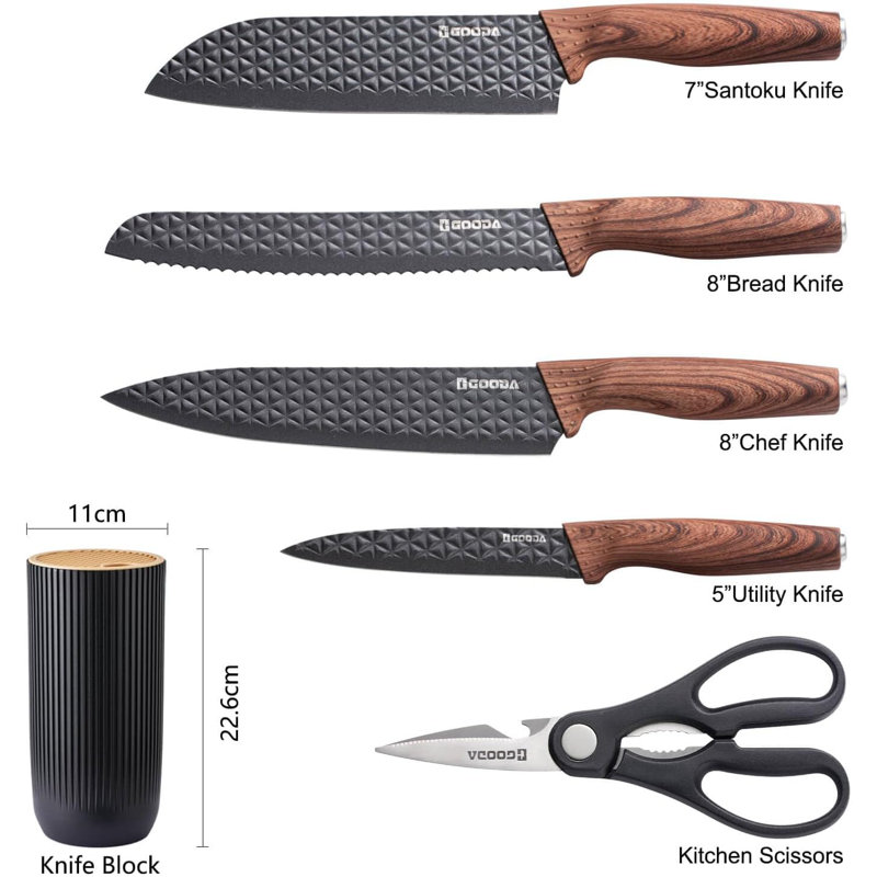 ADVOSON Knife Block Set