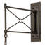 Wesleyan Solid Brass 1 - Light Armed Sconce
