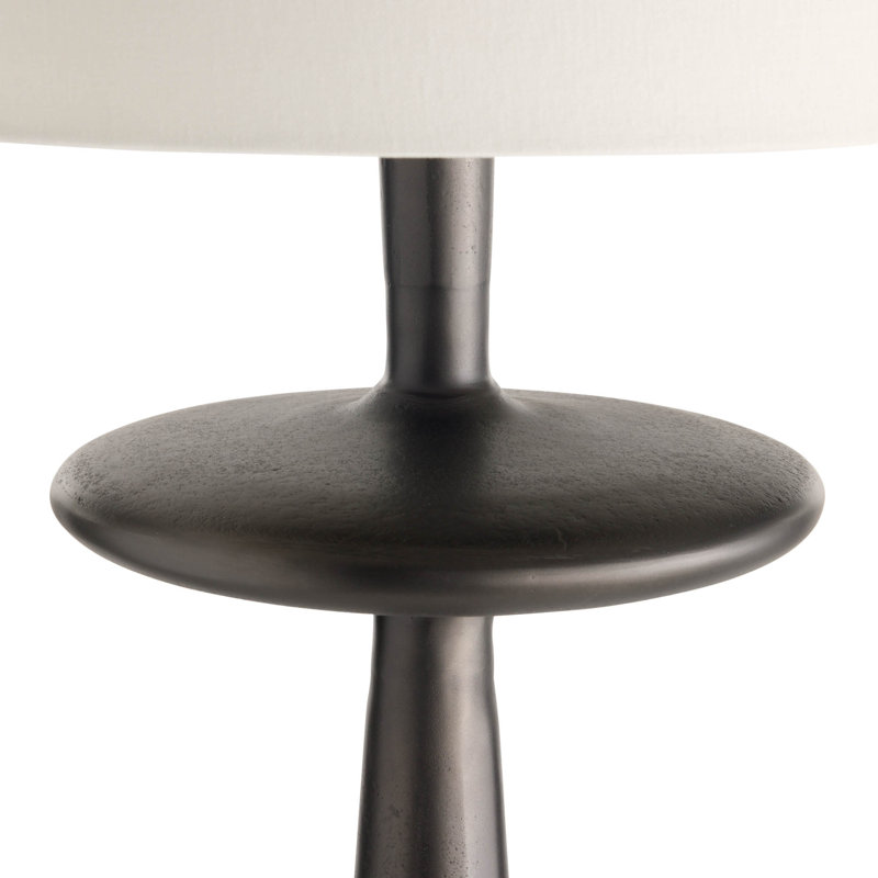 Putney Floor Lamp, Antiqued Aluminum