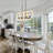 Marcus 5-Light Candle Style Rectangle Chandelier