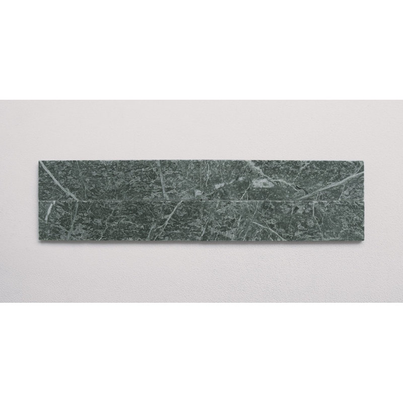 Aged Marble 3" X 12", Verde