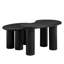Ensemble de tables basses gigognes en bois de manguier Hackney-113244264