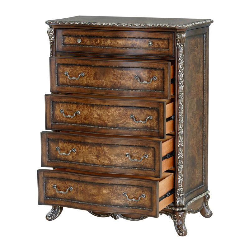 Commode 5 tiroirs Gerika