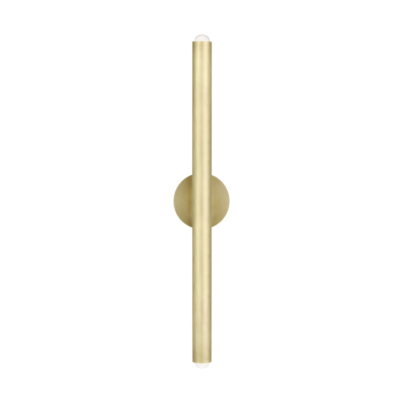 Ebell 2 - Light LED Wallchiere, Natural Brass