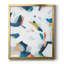 Toile encadrée de qualité supérieure «Bright Orbit I» - prête à être accrochée-617227742-617227737