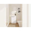 Meuble-lavabo autoportant de 23 po avec lavabo et support de rangement, portes à fermeture douce-583775846