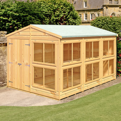 Shire Sun Hut Potting Shed 8 Ft X 12 Ft