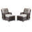 Bonia Makennah Swivel rocking Patio Chair with Cushions and Ottoman-93589127-114743484