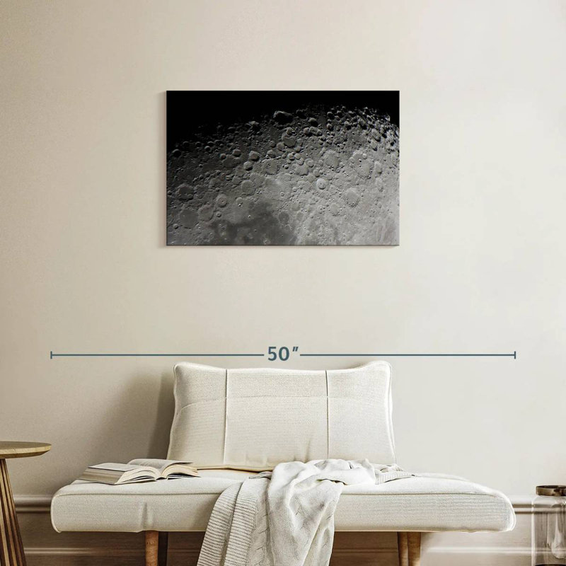 Oberle Moon Surface, 20" H x 30" W
