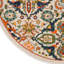 Tapis beige / bleu / orange Whitingham-662915264