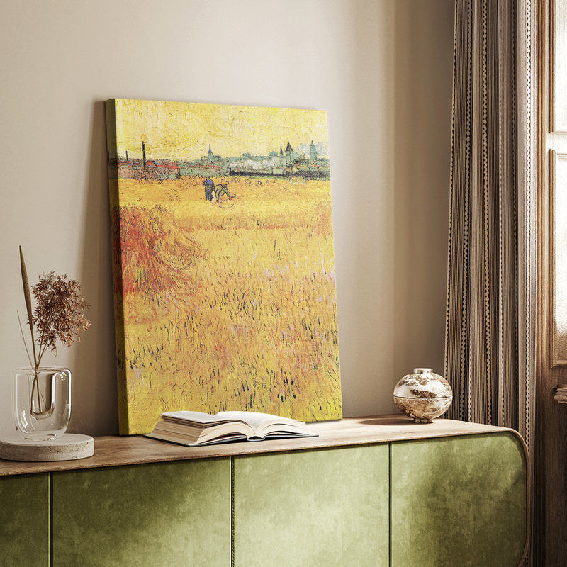 Paysage rétro L XXIV - galerie Cavas sur mesure, H 18 po x l 12 po