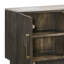 3-door Marble Top Sideboard Buffet Tobacco Grey