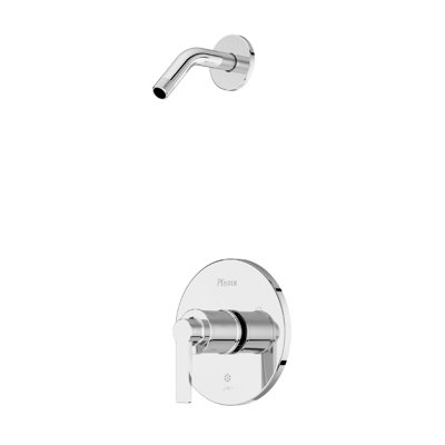 Garniture de douche Colfax, pomme de douche non incluse dans le chrome poli