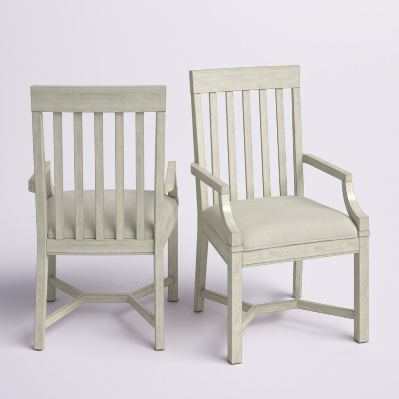 Oakman 19'' H Fabric Upholstered Armchair, Sun Washed