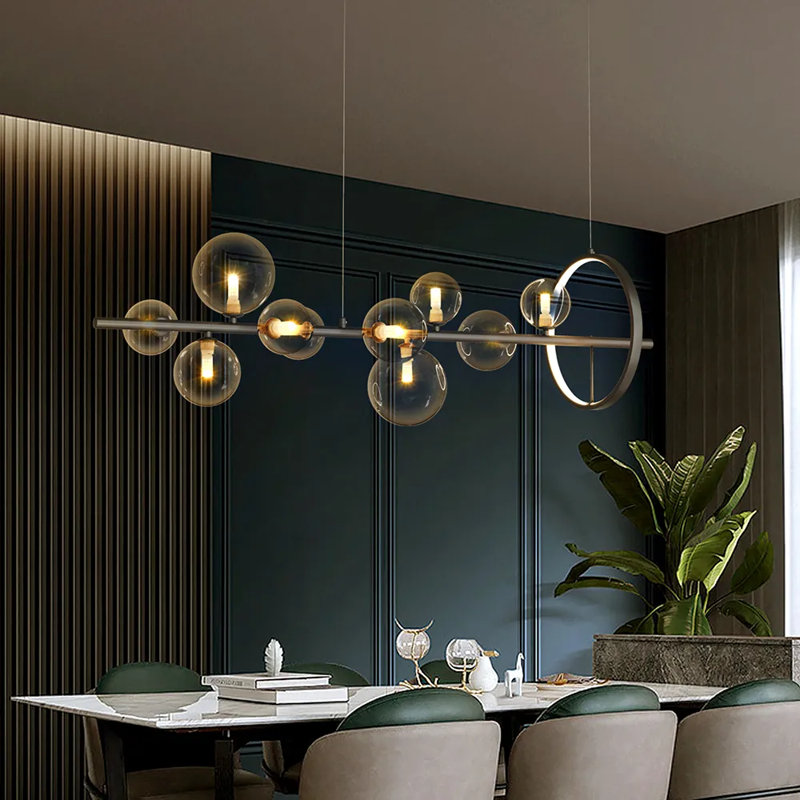 Adalid 10 - Light Black Kitchen Island Pendant