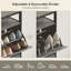 20 Pair Flip Down Shoe Storage