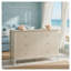 Commode cannelée 47 tiroirs 47,2 "avec commode en bois moderne