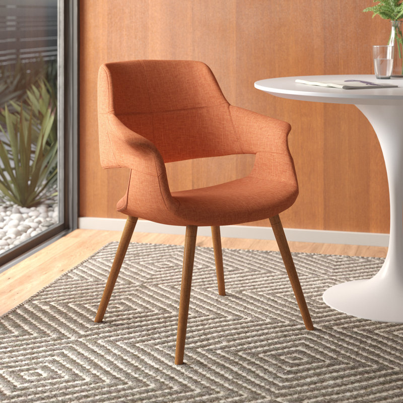 Fauteuil rembourré Amein, Gris clair