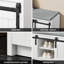 Banc de rangement en bois blanc-481184551