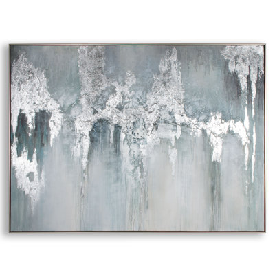 " Exquisite Aquamarine " Painting Print