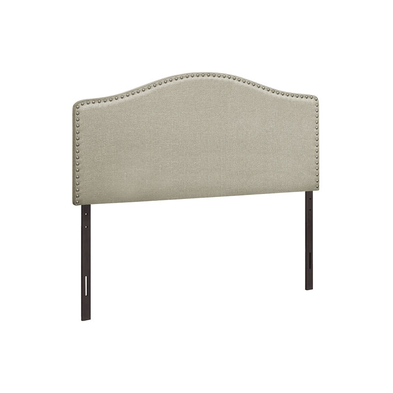 Bed, Headboard Only, Full Size, Bedroom, Upholstered, Gray, Full