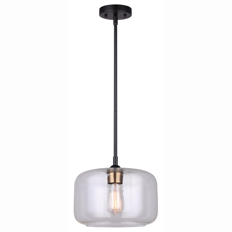 Luminaire suspendu tambour 1 lumière