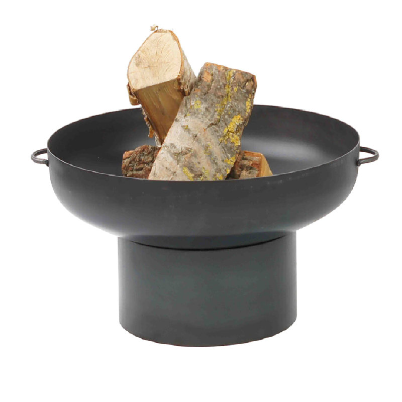 Pendelton Steel Wood Burning Smokeless Fire Pit, 27" H x 60" W x 60" D