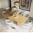 Darien - Mid-century Modern Extendable Dining Table-753593879
