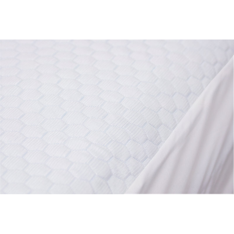 Hypoallergenic Mattress Protector with Cool Silk Fabric for Ultimate Comfort, Twin