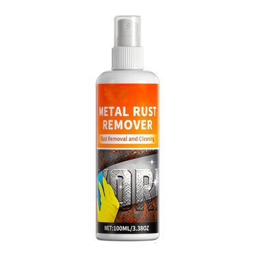 Automotive metal rust remover 100ml Metal Rust Remover Spray  Fast Acting Rust Dissolver Cleaner For Car Wheel Hubs  Hardware Tools  Kitchen Metal Fixtures