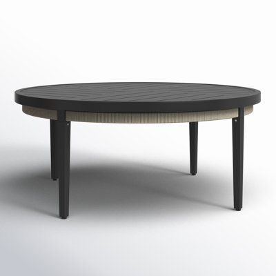 Chaice Round Metal Outdoor Coffee Table , 42'' in. W 42'' in. D