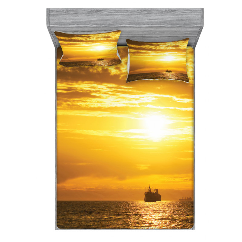 Microfiber Sheet Set, Full Sheet Set + Fitted Sheet + 2 Pillowcases