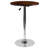 Cohan 23.5" Round Adjustable Pine Wood Table (Adjustable Range 26.25" - 35.5")
