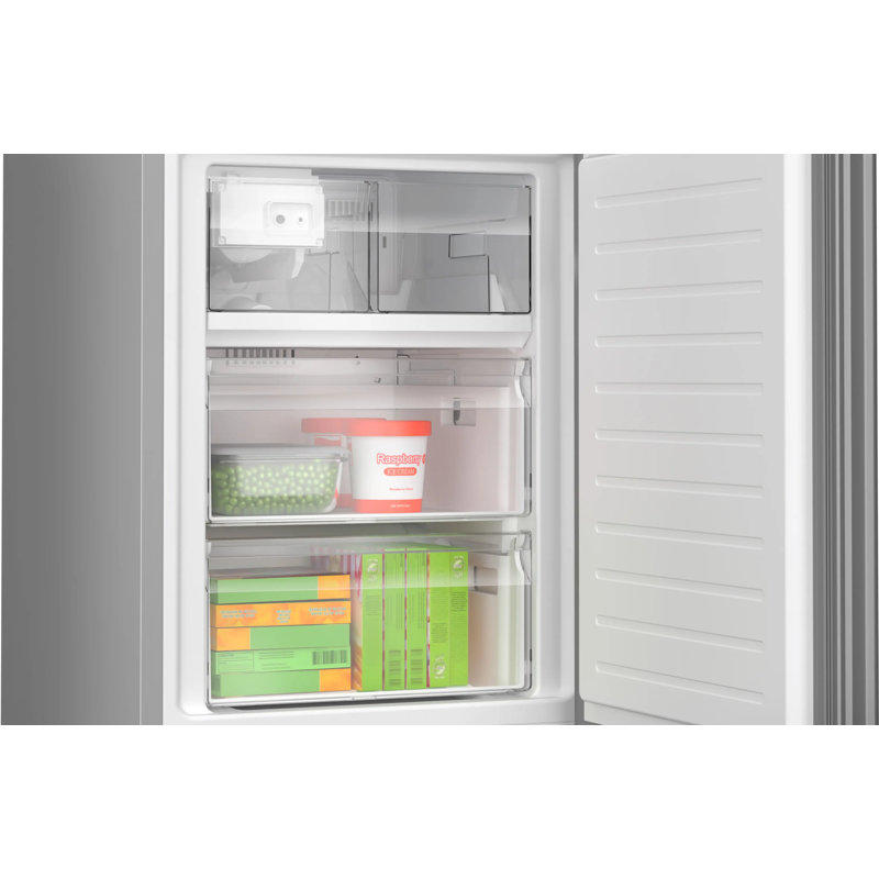 Free-Standing Fridge-Freezer, White