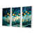 White Floater Framed Canvas