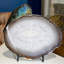 Plaque pittoresque en agate mince polie