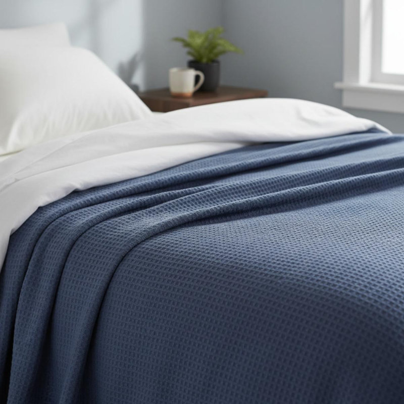 Couverture, 90" L x 66" W, Blue