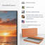 «Sunset Over Sea Dock», reproduction sur toile-909792410