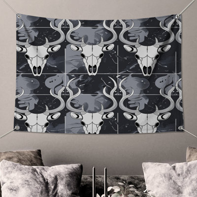 Tapisserie murale "Antilope Skull" - Décoration murale antilope