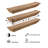 Runge 3 Piece Fir Solid Wood Floating Shelf-134658997