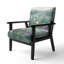Chaise avec accoudoirs Mahasingh