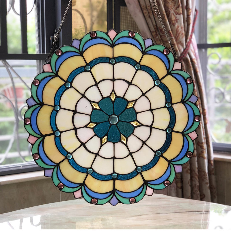 Panneau de vitrail tiffany