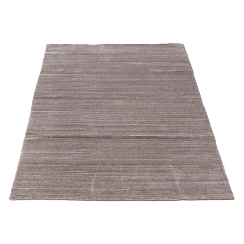 Tapis unique en laine noué à la main gris foncé New Age 5 pi 5 po x 7 pi 10 po Kashkuli Gabbeh